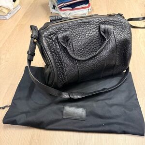 Alexander Wang Black Rocco Duffel Bag